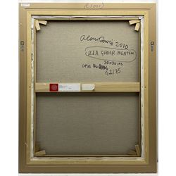 Alan Davie (Scottish 1920-2014): 'Illa Guber Mentem', oil on canvas, signed titled and dated 2010 verso 96cm x 76cm
Provenance: with the Gimpel Fils gallery, Davies Street, London, labels verso