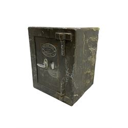 Withy Grove Stores Leeds - late Victorian cast iron safe 