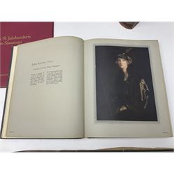 Group of art reference books and folios to include Ars Sacra Christian Art and Architecture of the Western World and Albert Anker 1831-1910, etc 