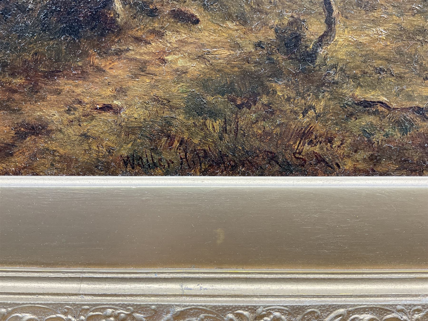 Waller Hugh Paton RSA RSW (Scottish 1828-1895): 'Ben Vrotan from near Corriemulzie', oil on canvas signed, original title label verso 35cm x 57cm