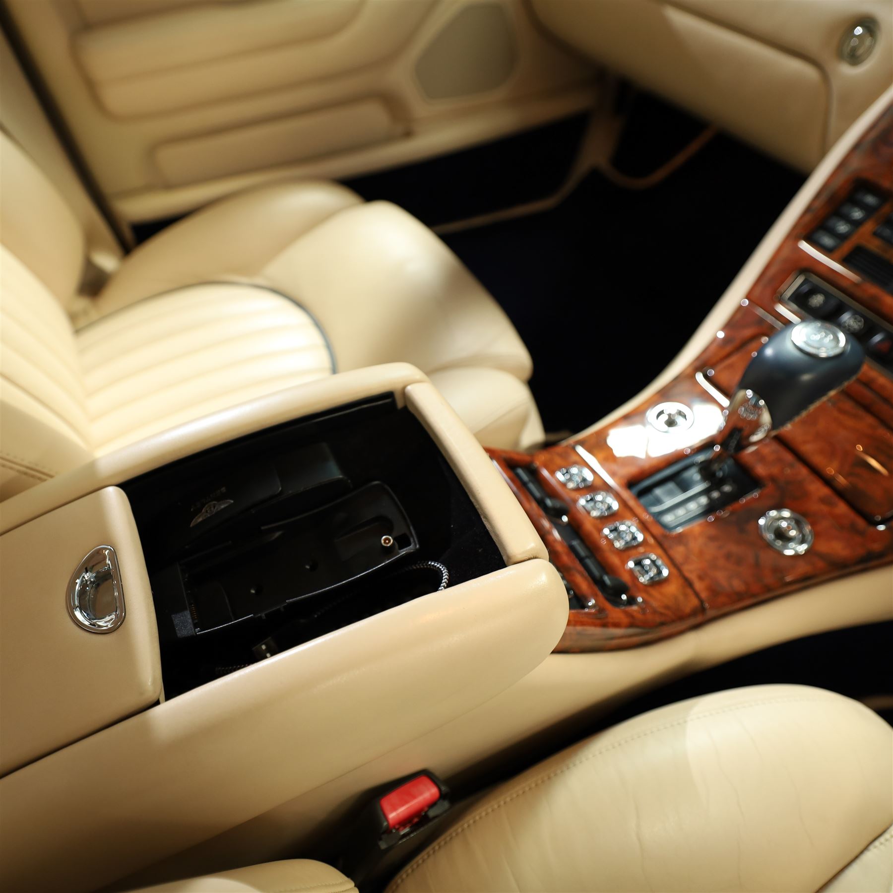 2001 Bentley Arnage Red Label Saloon

Registration: BU51 TGX
Engine: 6.75-litre turbocharged V8 petrol
Transmission: Automatic
Odometer reading: 39,942 miles
Colour: Black Sapphire metallic
Interior: Magnolia leather with burr walnut veneers
Previous owners: 3
V5C: Present
Service history: Good service records

An exceptional Bentley Arnage Red Label Saloon, finished in Black Sapphire metallic, a very dark blue, with a Magnolia leather interior, contrasting dark blue carpets and extensive burr walnut veneers. The car displays an odometer reading of approximately 39,942 miles.

The Arnage Red Label combined Bentley’s renowned 6.75-litre turbocharged V8 engine with automatic transmission, delivering effortless performance in a traditionally appointed luxury saloon. The model is distinguished by its imposing proportions, characteristic Bentley radiator grille and finely crafted interior.

Presented in excellent condition throughout, the bodywork and metallic paint finish appear particularly well preserved, complemented by clean brightwork and the correct Bentley alloy wheels. The engine bay is also notably well detailed.

The interior presents exceptionally well, retaining its Magnolia leather upholstery, polished burr walnut veneers, original factory instrumentation and switchgear. The leather displays only light creasing consistent with careful use.

The car has had three previous owners and is accompanied by good service records.

Features

• 6.75-litre turbocharged V8 petrol engine
• Automatic transmission
• Black Sapphire metallic paintwork
• Magnolia leather interior
• Contrasting dark blue carpets
• Burr walnut veneers
• Electrically adjustable front seats
• Air conditioning
• Factory instrumentation and switchgear
• Bentley alloy wheels
• Right-hand drive
• Odometer reading of approximately 39,942 miles
• Three previous owners
• Good service records
• V5C present

This vehicle forms part of the Estate of the Late John Sills and is offered for sale by the Executors, confirming a genuine reason for sale.