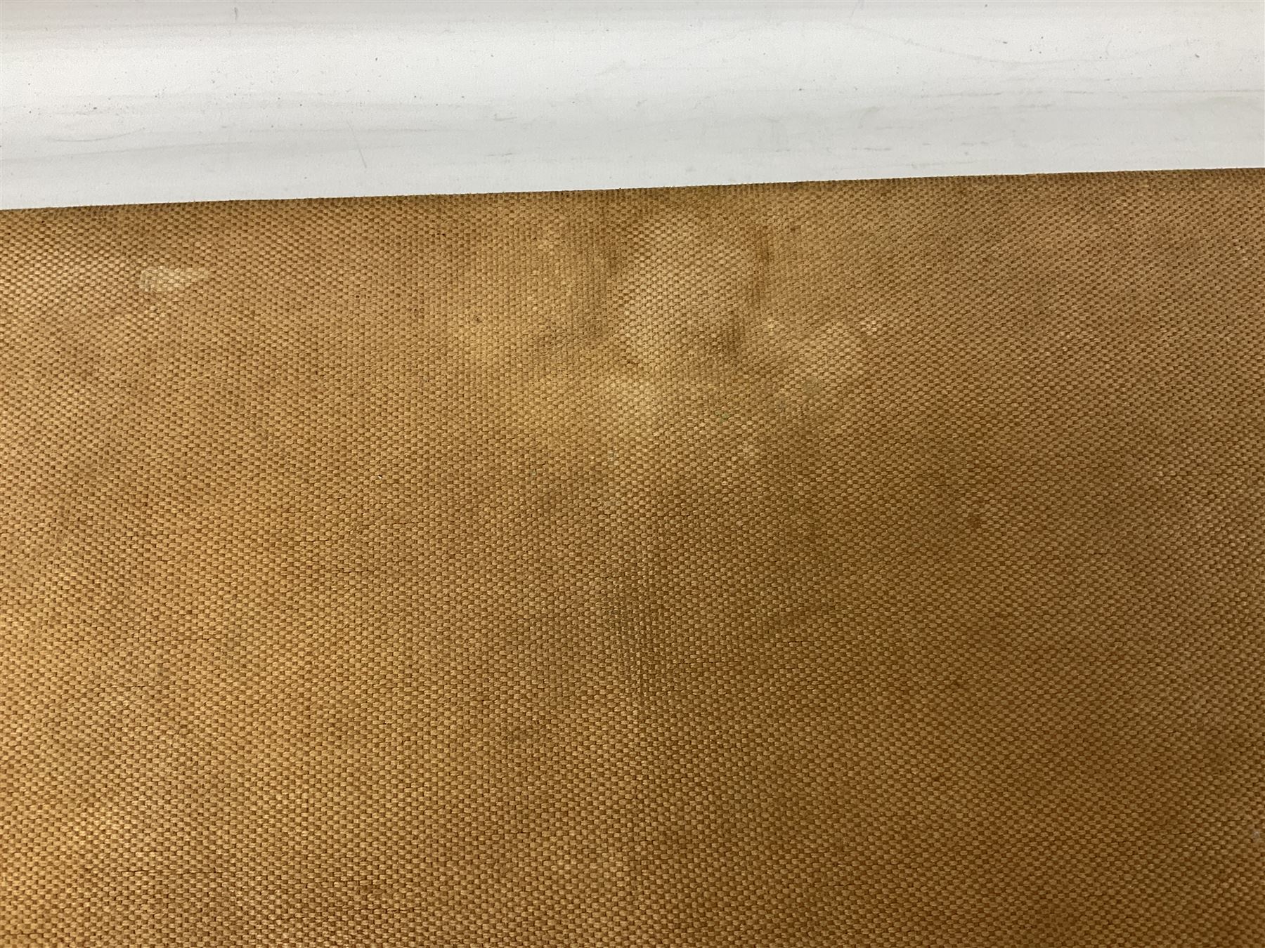 Canvas and leather bound shotgun case, up to 30.5” barrels