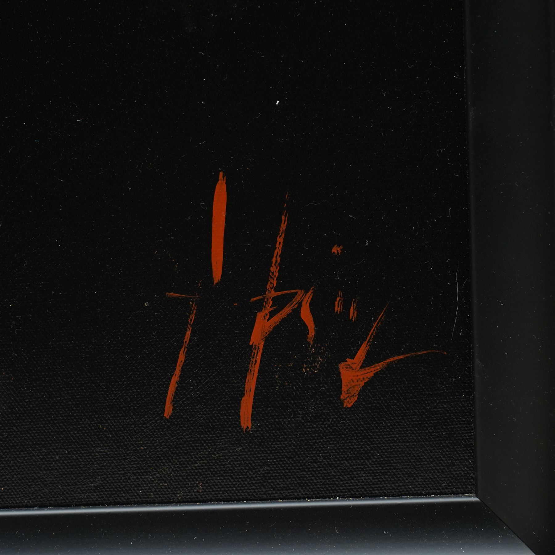 Fabian Perez (Argentina 1967-): 'Embrace II', limited edition hand-embellished giclee print on canvas signed and numbered 2/195, with certificate of authenticity verso 75cm x 50cm