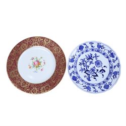 Coalport Roaring Twenties figure 'Sadie', boxed, Minton Brocade plate, wooden box with key, commemorative coins and other collectables