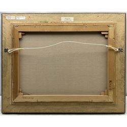 Alan Dinsdale (British 1939-): Sunrise on the Shoreline, oil on canvas signed 45cm x 60cm