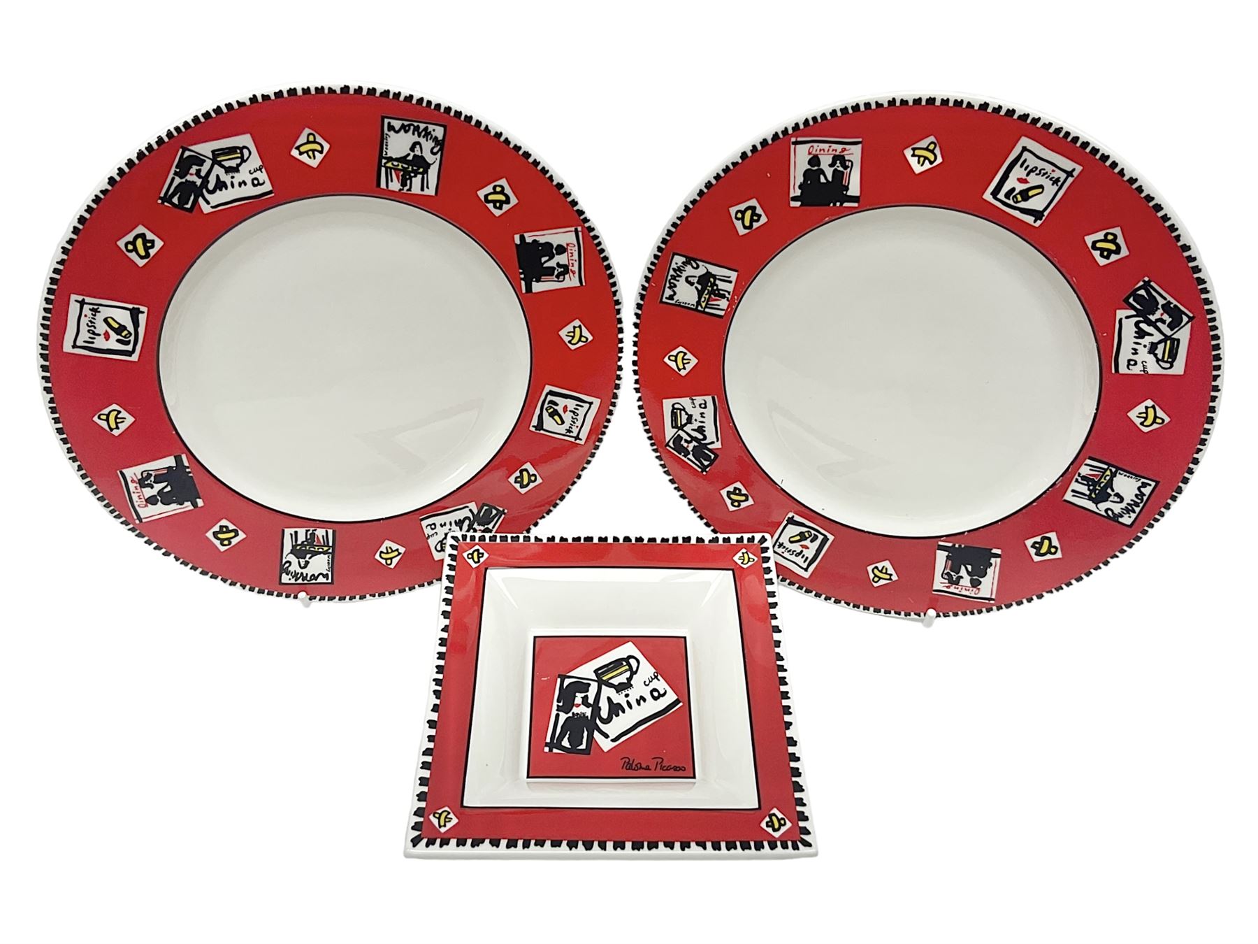 Two Villeroy & Boch Paloma Picasso plates | Antiques, Collectables 