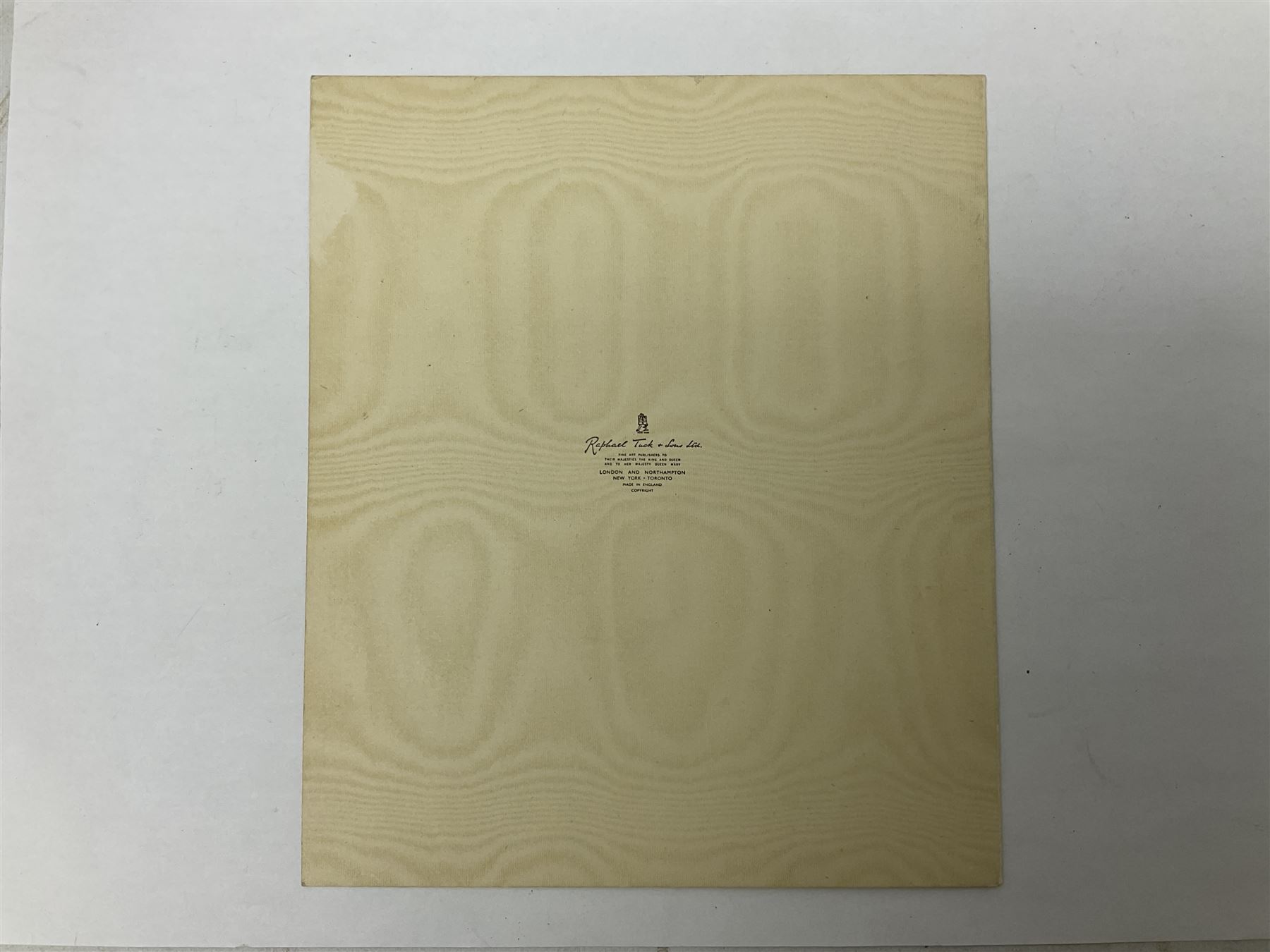 King George VI and Queen Elizabeth - signed 1949 Christmas card with gilt embossed crown to cover, black and white photograph to the interior, of The King and Queen riding in an open carriage to their Silver Wedding Celebration, signed 'George R. Elizabeth R.'