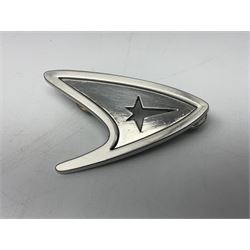 Star Trek collectables to include limited edition 30th Anniversary boxed VHS collectors set no. 002580, and further DVDs, books etc in one box