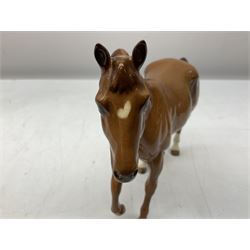Beswick chestnut, My First Horse no. H193, with printed mark beneath, H18cm 