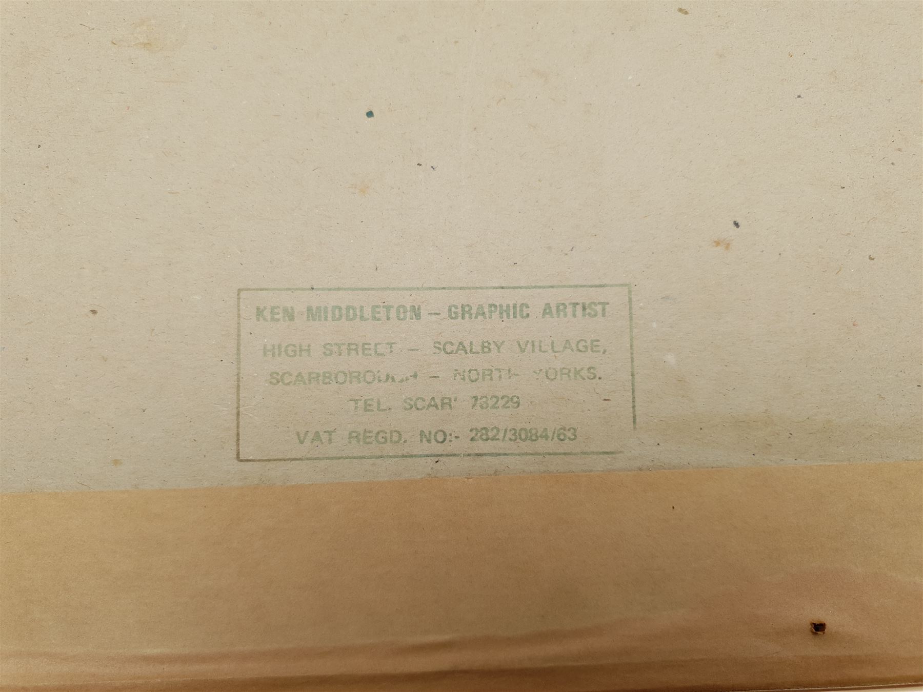 Ken Middleton (British 20th century): Loading the Haycart, watercolour indistinctly signed, artist's stamp verso 35cm x 50cm