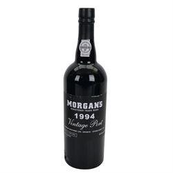Morgan's 1994 vintage port, 20.5% vol 75cl, twelve bottles 