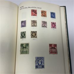 Stamps including British occupation of Italian Colonies overprints, French Morocco stamps with Tanger overprints, surcharges etc, housed in two albums