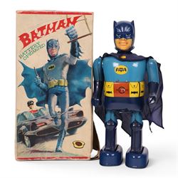  T.N Nomura Batman battery operated robot, boxed