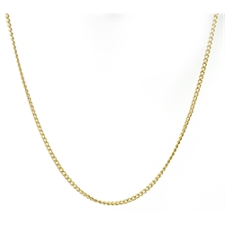  18ct gold chain necklace stamped 750 approx 3.2gm  