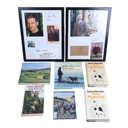 Collection of James Herriot books and memorabilia, to include first edition 'James Herriot...