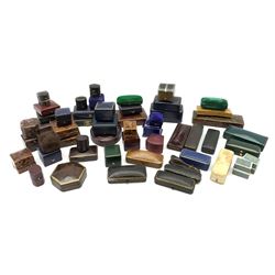 A collection of 19th/ early 20th century jewellery boxes to include Bell Brothers, J. W. Benson, W.W. Goldstraw, Anderson, Richard Smith & Sons, Mason & Son etc 