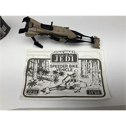 Star Wars - Return of the Jedi Scout Walker Vehicle, Speeder Bike Vehicle and Vehicle Maintenance Energiser; together with The Empire Strikes Back Cap-2 Captivator and MTV-7 Multi-Terrain vehicle; and Waddingtons 1977 Star Wars Entering the City jig-saw puzzle; all boxed (6)