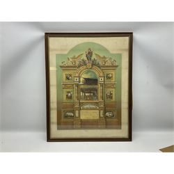 Edwardian chromolithograph 'The United Society of Boiler Makers and Iron & Steel Ship Builders' certificate of membership inscribed 'This is to Certify that G. Sargeson was admitted a member of the Hull 3 Branch of this Society on the 21st day of August 1907' 68 x 52cm in mahogany stained frame
