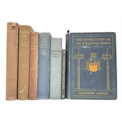 Collection of seven books comprising The Evolution of an English Town, Pickering & Yorkshire, pub J.M Dent & Co 1905,  Yorkshire, and Yorkshire Vales and Wolds all by Gordon Home, Thorton le Dale R.W. Jeffery 1931, A Ballade upon a Wedding Sir John Suckling, Nimrod's Hunting Tours and Ryedale and North Yorkshire Antiquities, George Frank, pub. Simpson York