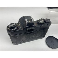 Olympus Pen-EE camera, serial no 415299, with Olympus D.Zuiko 1:3.5 f=2.8cm lens, together with four Olympus Trip 35 cameras, serial nos 4759245, 4257589, 1847727 and 5387611, each with Olympus D. Zuiko 1:28 f=40mm lenses
