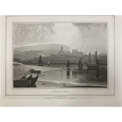 William Daniell RA (British 1769-1837): Scarborough, Whitby, Flamborough, Whitehaven, Tynemouth, Holy Island, Lancaster, et al., set of nineteen aquatints 23cm x 30 cm (19) (unframed)