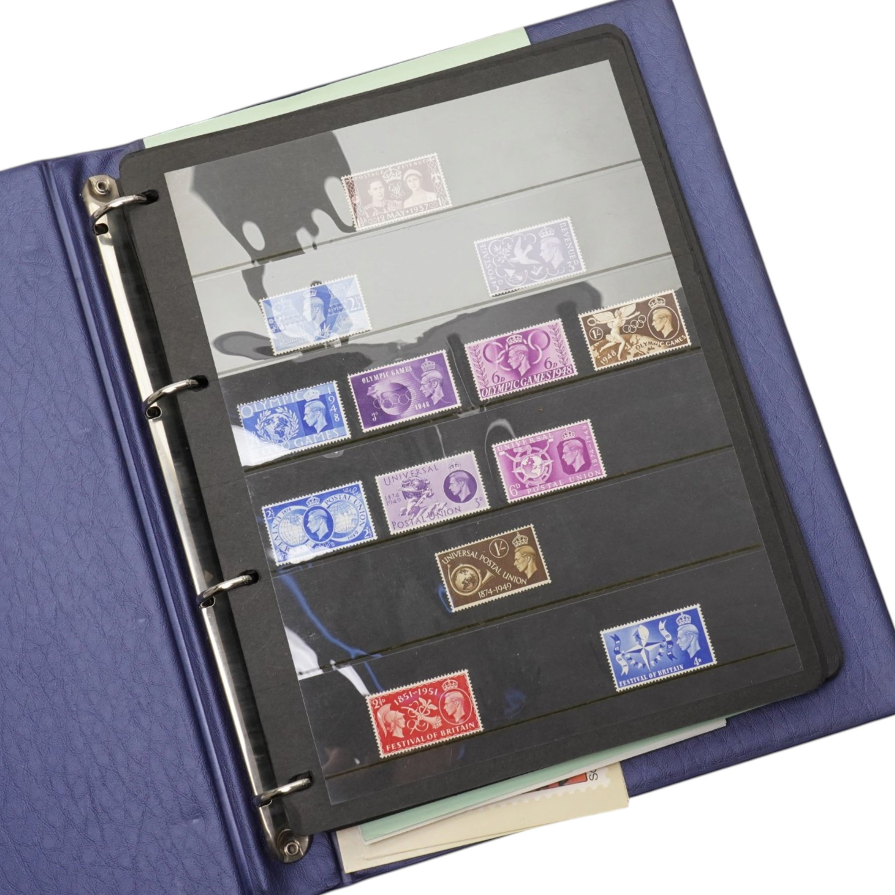 Great British and world stamps, including Queen Elizabeth II mint decimal issues, 1976 Montreal Olympics Collection in two volumes, first day covers in two folders, loose stamps etc