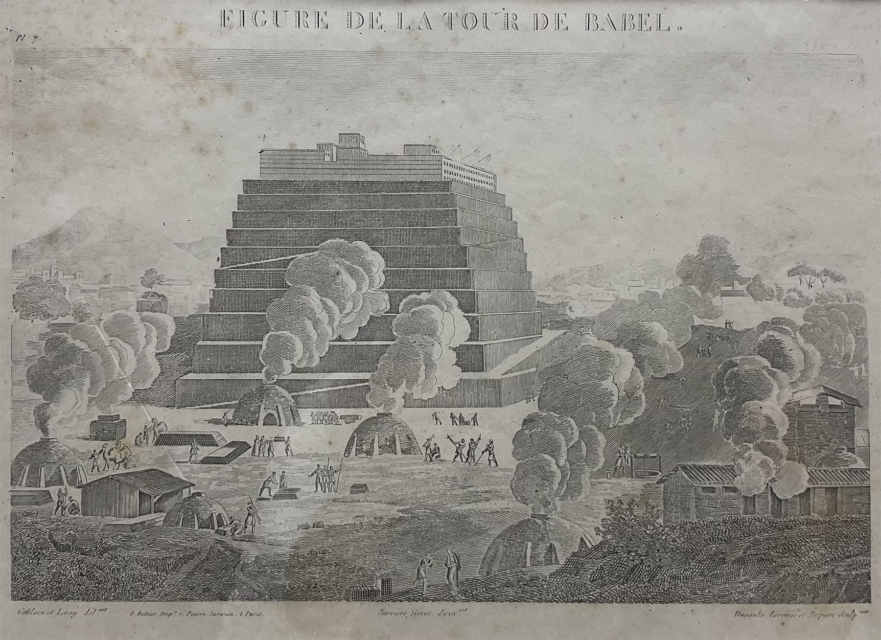 French School (19th century): Torture Scenes, set of eight engravings variously titled 30cm x 20cm (8)