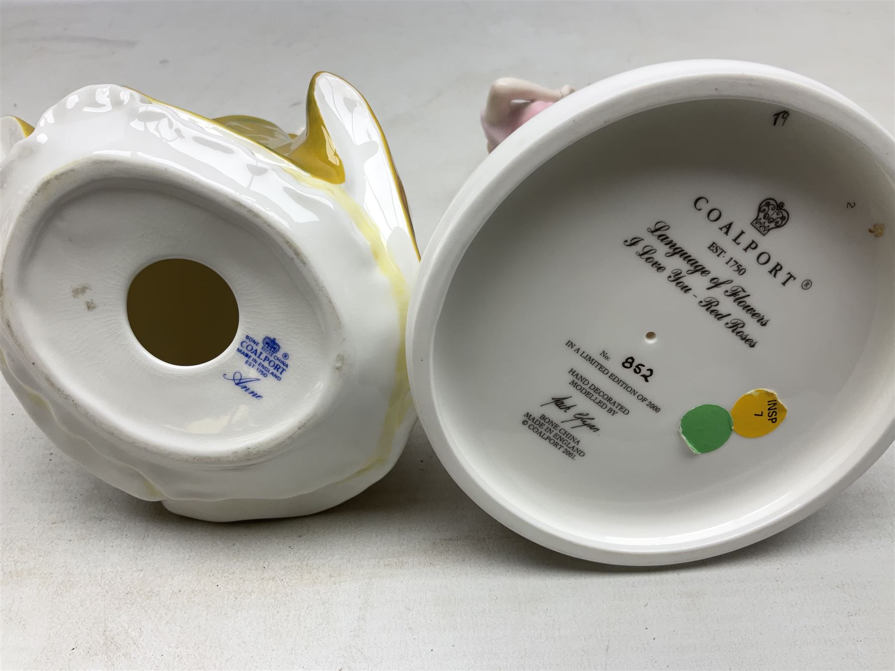 Ten Coalport figures, to include Language of Flowers, Marilyn, Token of Love,  I'll never forget you etc