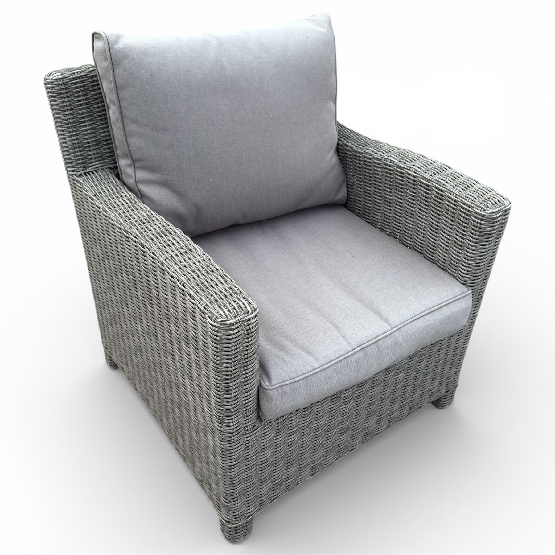 Kettler Rattan garden suite, Grey