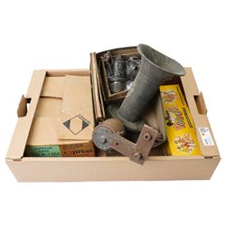 Louis Wain Daddy Cat book of coloured plates, together with Pelham puppet, horn, bicycle l...