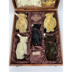 Steiff limited edition British Collector's Baby Bear Set 1989-1993