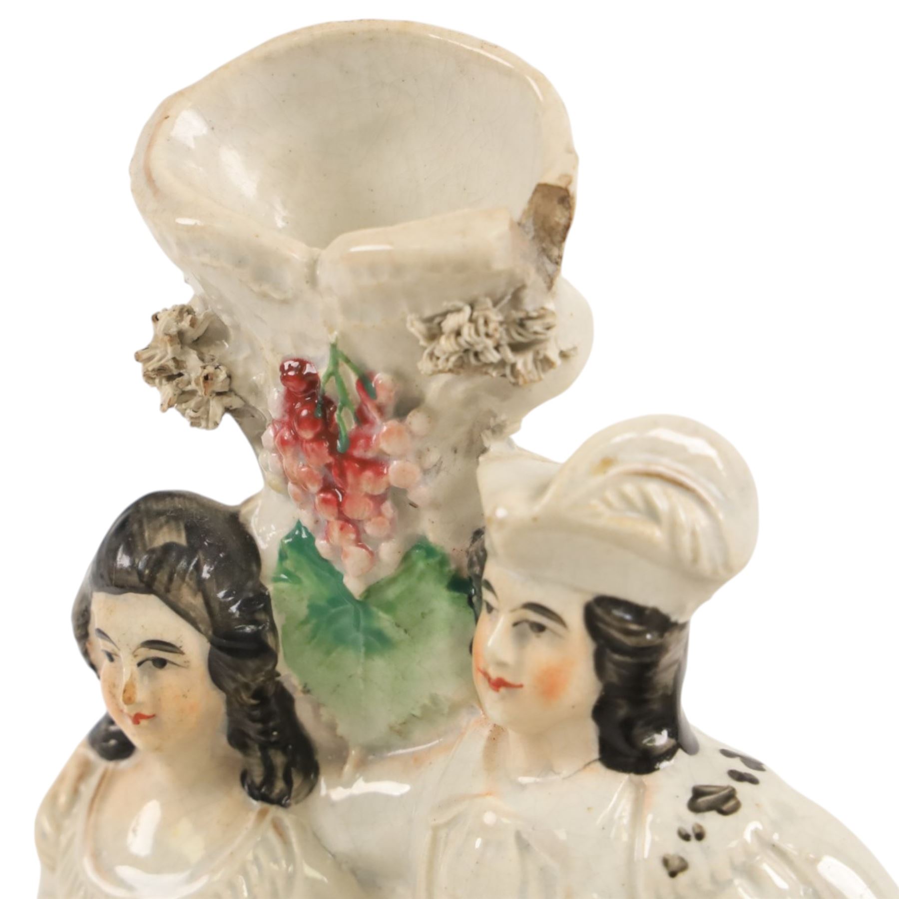 Collection of Staffordshire figures, including Princess Royal, Highlander etc 