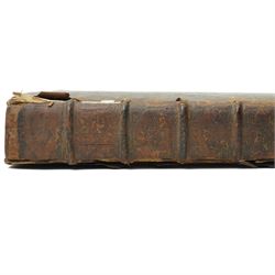 Dugdale, William - 'The Baronage of England'  1675 printed by Tho. Newcomb for Abel Roper et al in full calf, folio