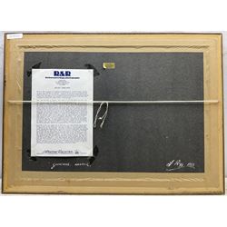 Jack Rigg (British 1927-2023): 'Yorkshire Harbour' - Scarborough, oil on canvas board signed and dated 1989, titled verso 44cm x 64cm