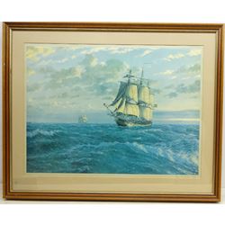 John Chancellor (British 1925-1984): 'Communications', limited edition colour print No.253/450 signed in pencil 54cm x 72cm