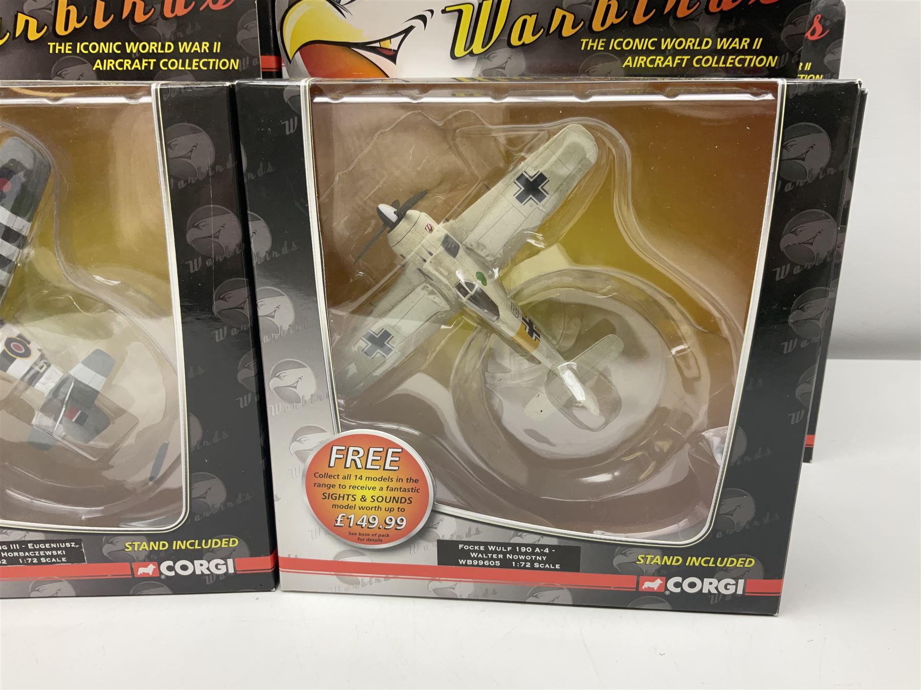 Corgi Aviation Archive - fifteen 'War Birds' Series 1; all boxed (15)