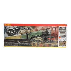 Hornby 00 gauge R1019 Flying Scotsman Electric Train Set, boxed