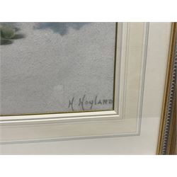 Hannah (Hoyland) Mayor (Staithes Group 1871-1947): Still Life of a Decanter and Grapes, watercolour signed, with E.S.K. (examined by South Kensington Art School) blind stamp 40cm x 65cm 
Provenance: gifted to the vendor's mother by her friend Edith Chudley, the artist's daughter - never been on the market.