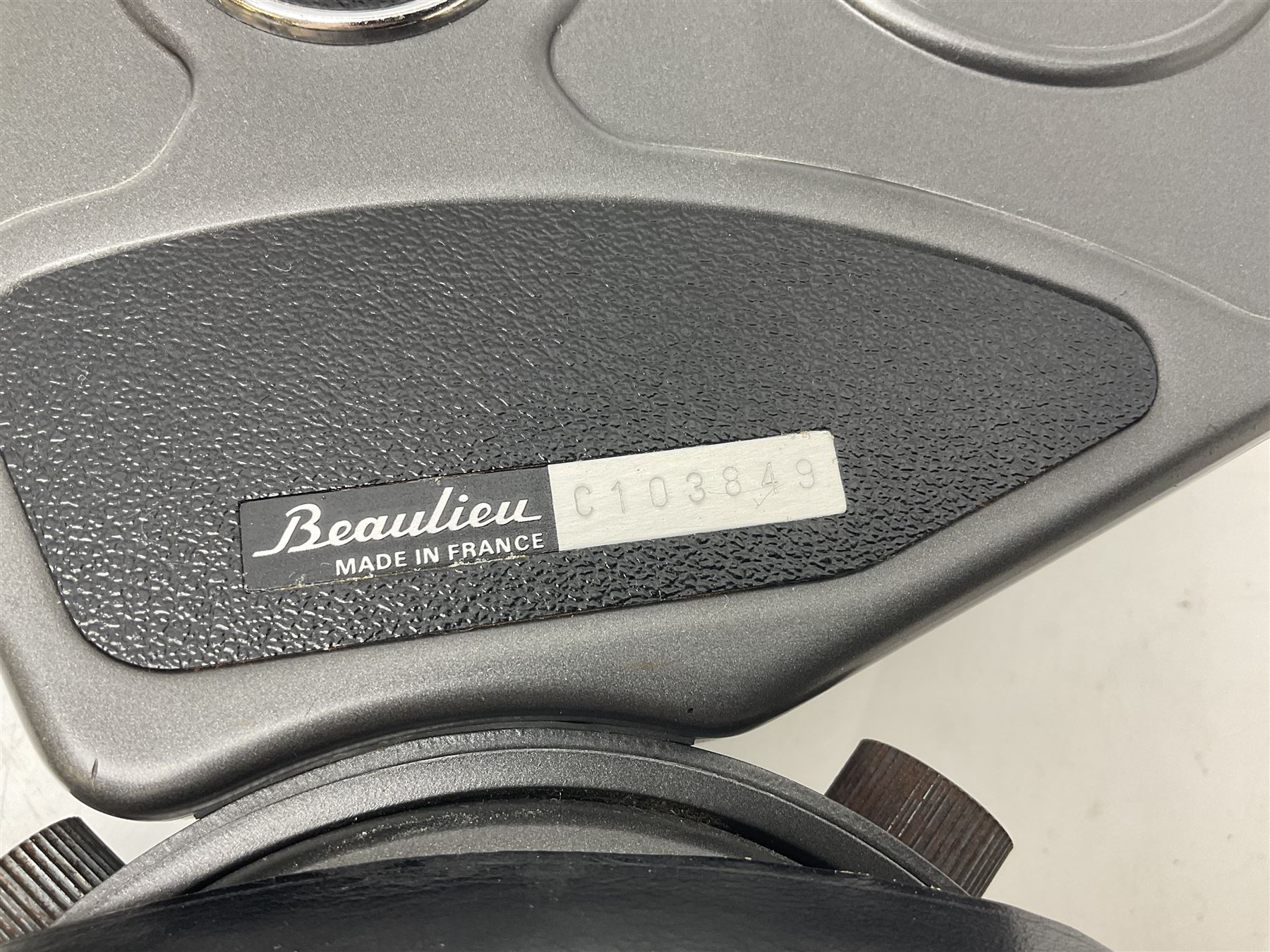 Beaulieu R16 movie camera body, serial no. 666534, with Beaulieu 200ft film magazine 