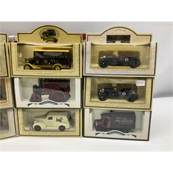 Thirty-nine modern die-cast models by Lledo, Days Gone etc, predominantly advertising and promotional; all boxed (39)