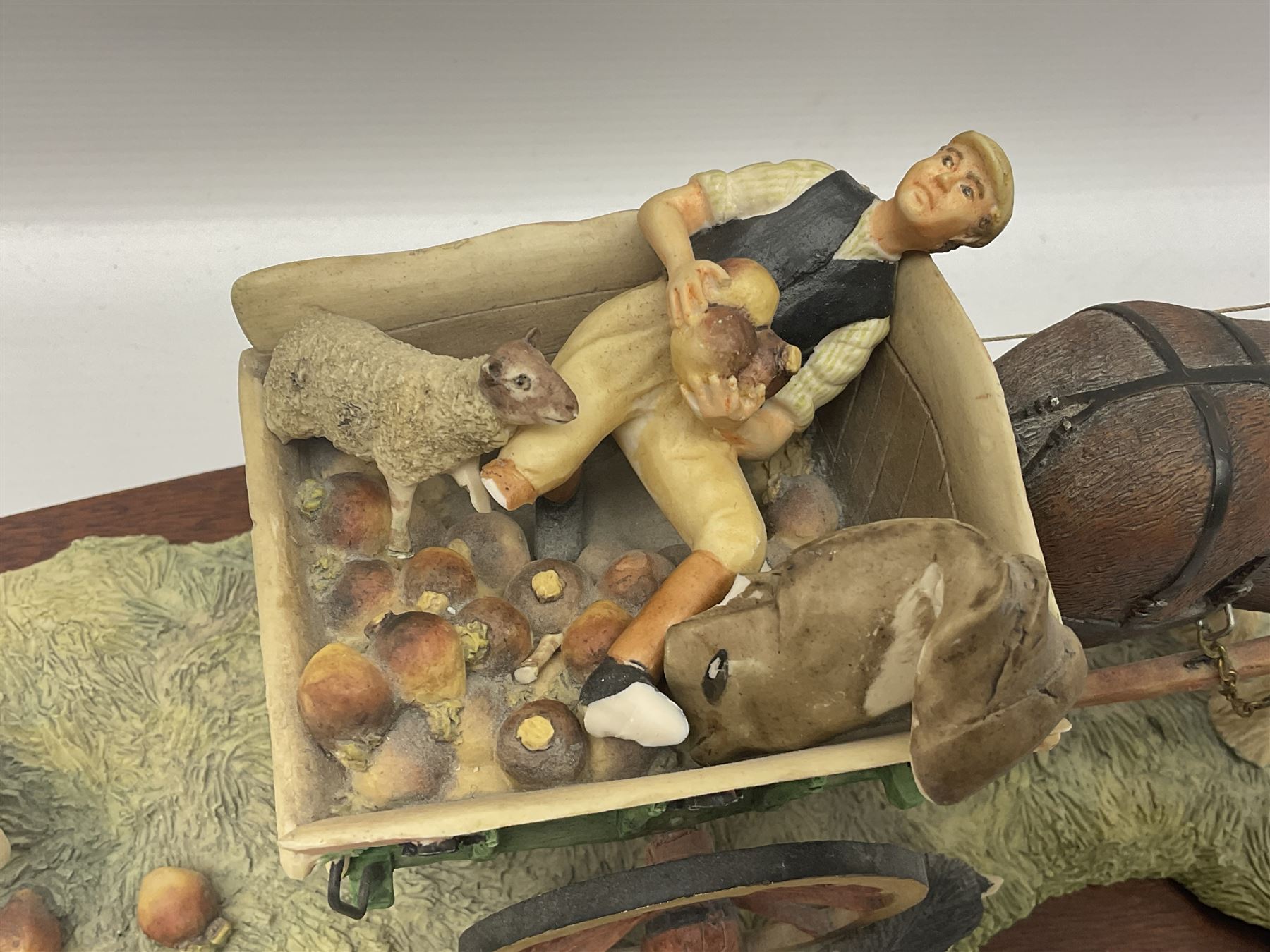 Collection of Border Fine Arts figures, comprising limited edition Supplementary Feeding 943/1750, On The Hill B0877, Run Rabbit Run JH42, James Herriott Studio Collection Venturing Out A22942 and Barn Owlets A25053, two with certificates (6)