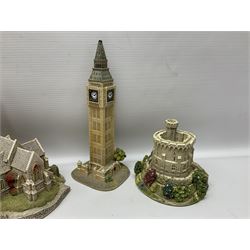 Twenty six Lilliput Lane models, to include Golden Harvest, Junk and Disorderley, Heaven Lea Cottage, Old Scrumpy Farm, Chantry Chapel Wakefield, etc, together with four similar cottages