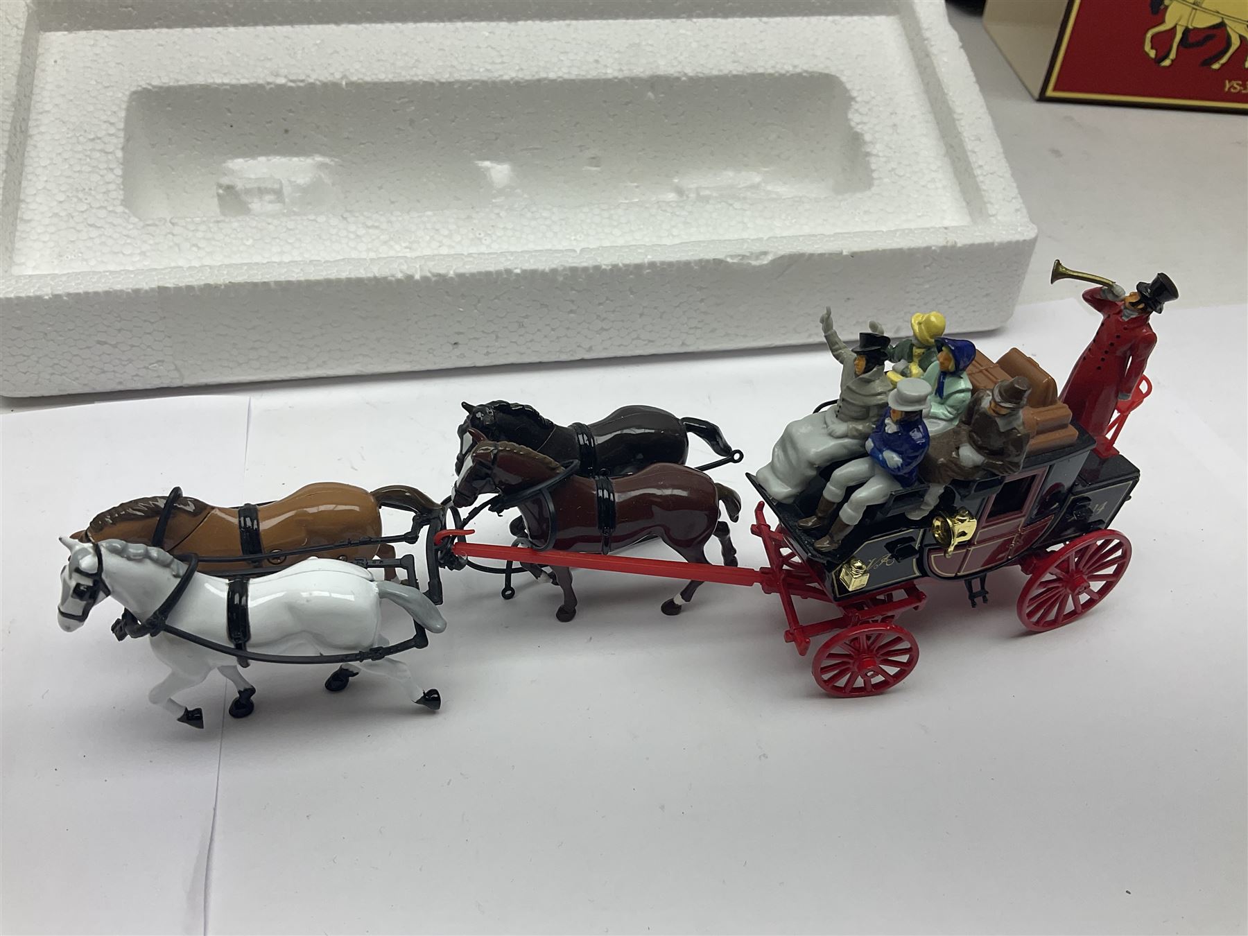 Matchbox - approximately sixty Models of Yesteryear to include special edition 1820 Passenger Coach and Horses, limited editions 1894 Aveling-Porter Steam Roller, 1829 Stephensons Rocket and 1905 Fowler Showman’s Engine; older models from the 1970s such as Y-1 1911 Model ‘T’ Ford, and a large quantity of modern models with reference materials in folder; mostly boxed 