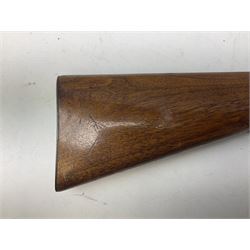 Diana Model 27 .177 air rifle with under lever action and walnut stock L108cm