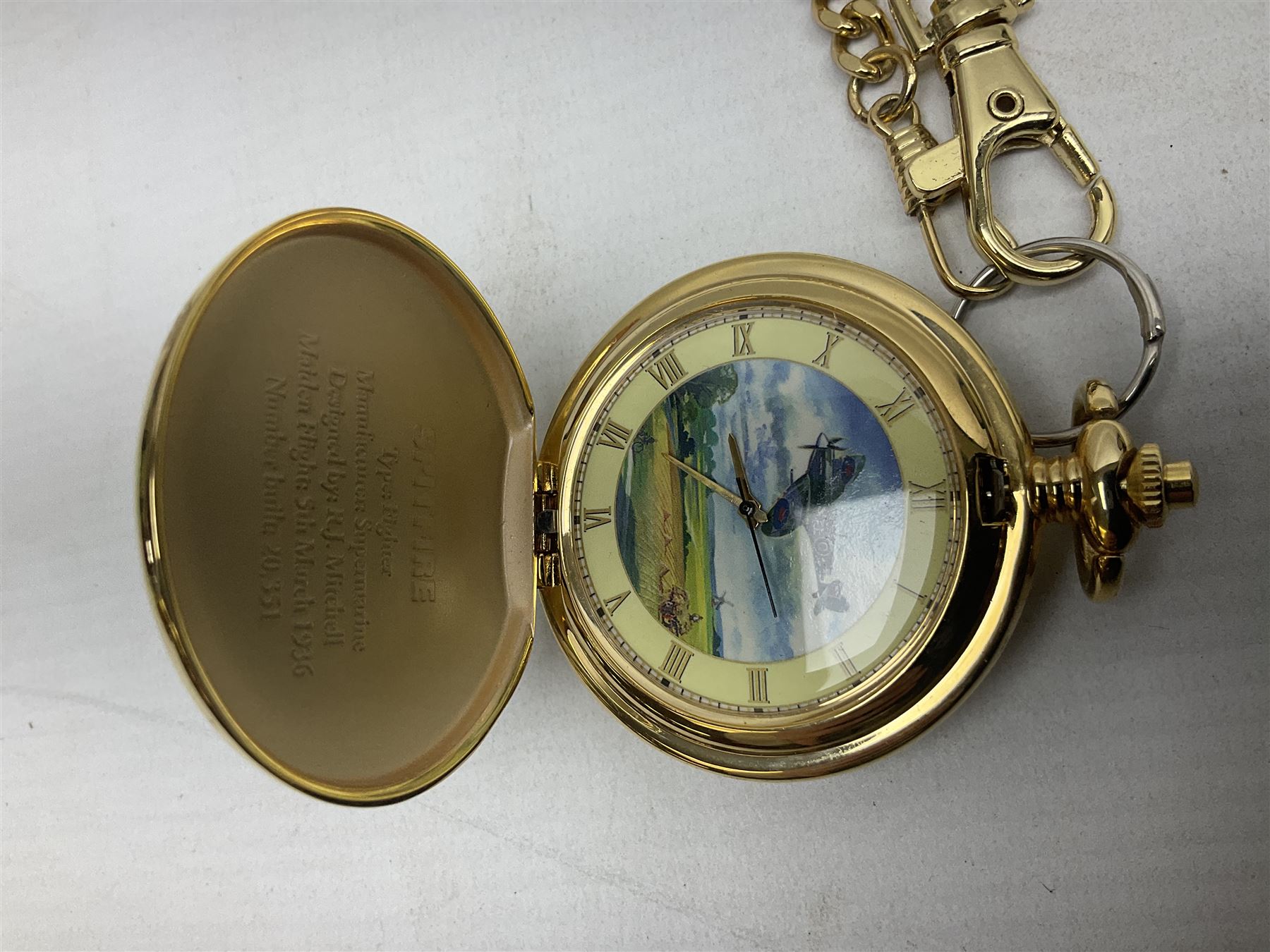 Victorian and later jewellery including silver thimble, rolled gold pendants, earrings and brooches and a collection of wristwatches including Sekonda, The Westminster Collection Historic Timepieces Spitfire pocket watch etc