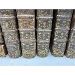 Oeuvres De Messire Jacques-Benigne Bossuet, Eveque De Meaux .... 1772-1778 Paris. Twelve volumes. Uniformly bound in full calf with gilt panelled spines (12)