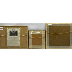 John Freeman (British 1942-): Yorkshire Moors Landscapes, two watercolours signed and dated '83 together with a signed print after the artist max 27cm x 28cm (3)