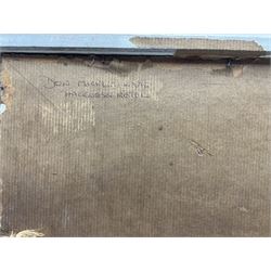 Don Micklethwaite (British 1936-): The Everley Hotel - Hackness, oil on board signed, titled verso 41cm x 60cm