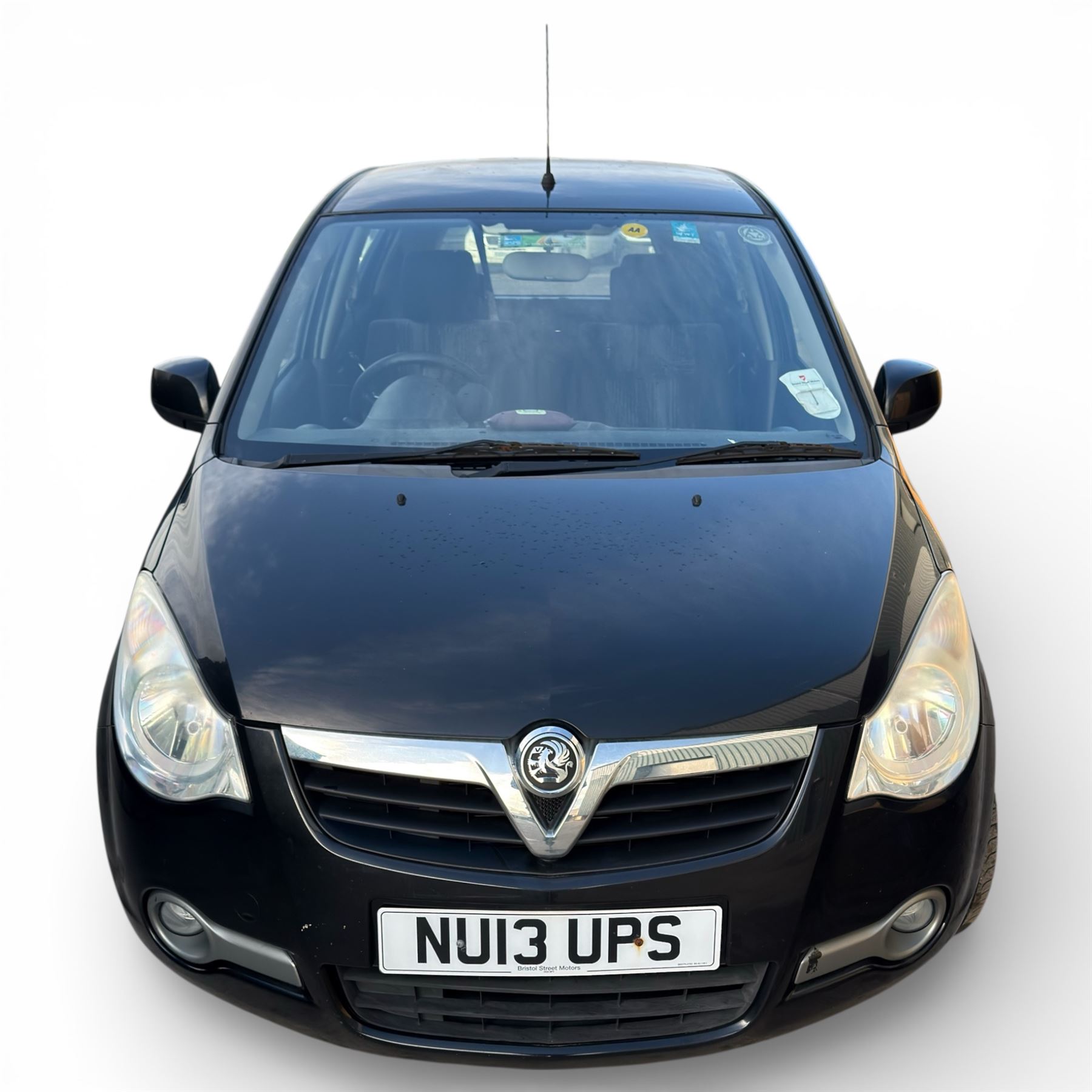 VAUXHALL AGILA HATCHBACK - 1.2 VVT ecoFLEX S 5dr, 2013, Black, Manual, 37600 Miles, (NU13 UPS)