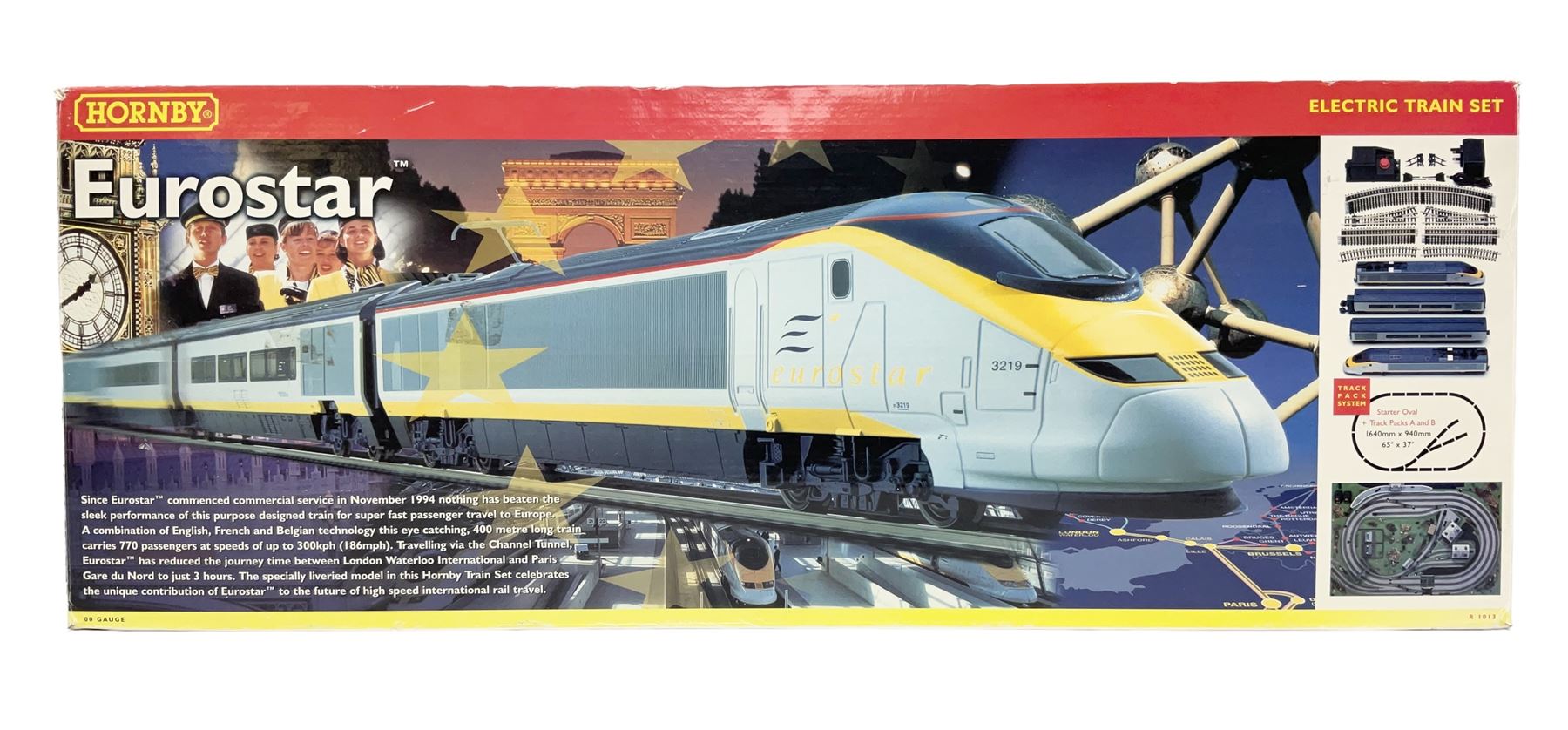 HORNBY O 1/48 PASSERELLE PIETON DE VOIE FERREE Passage Train Tole Lithographie
